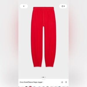 Aritzia Cozy Sweatfleece Mega Jogger